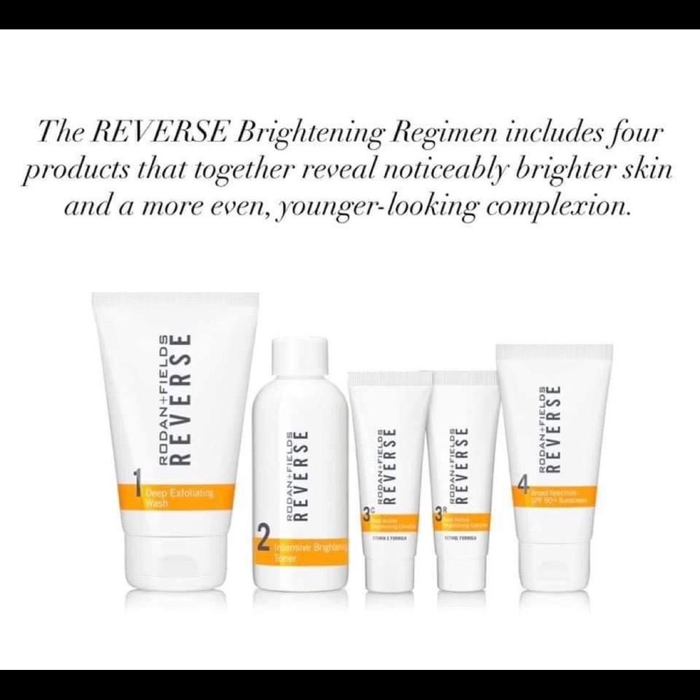 Reverse brightening Rodan and fields